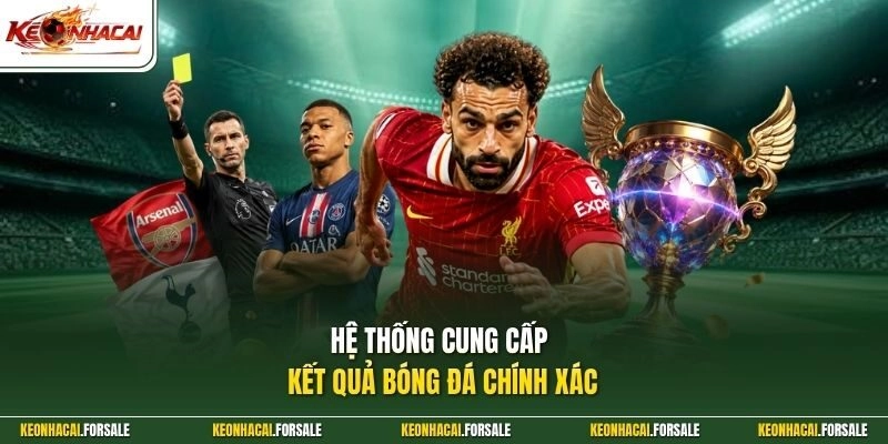 Hệ thống cung cấp kết quả bóng đá chính xác